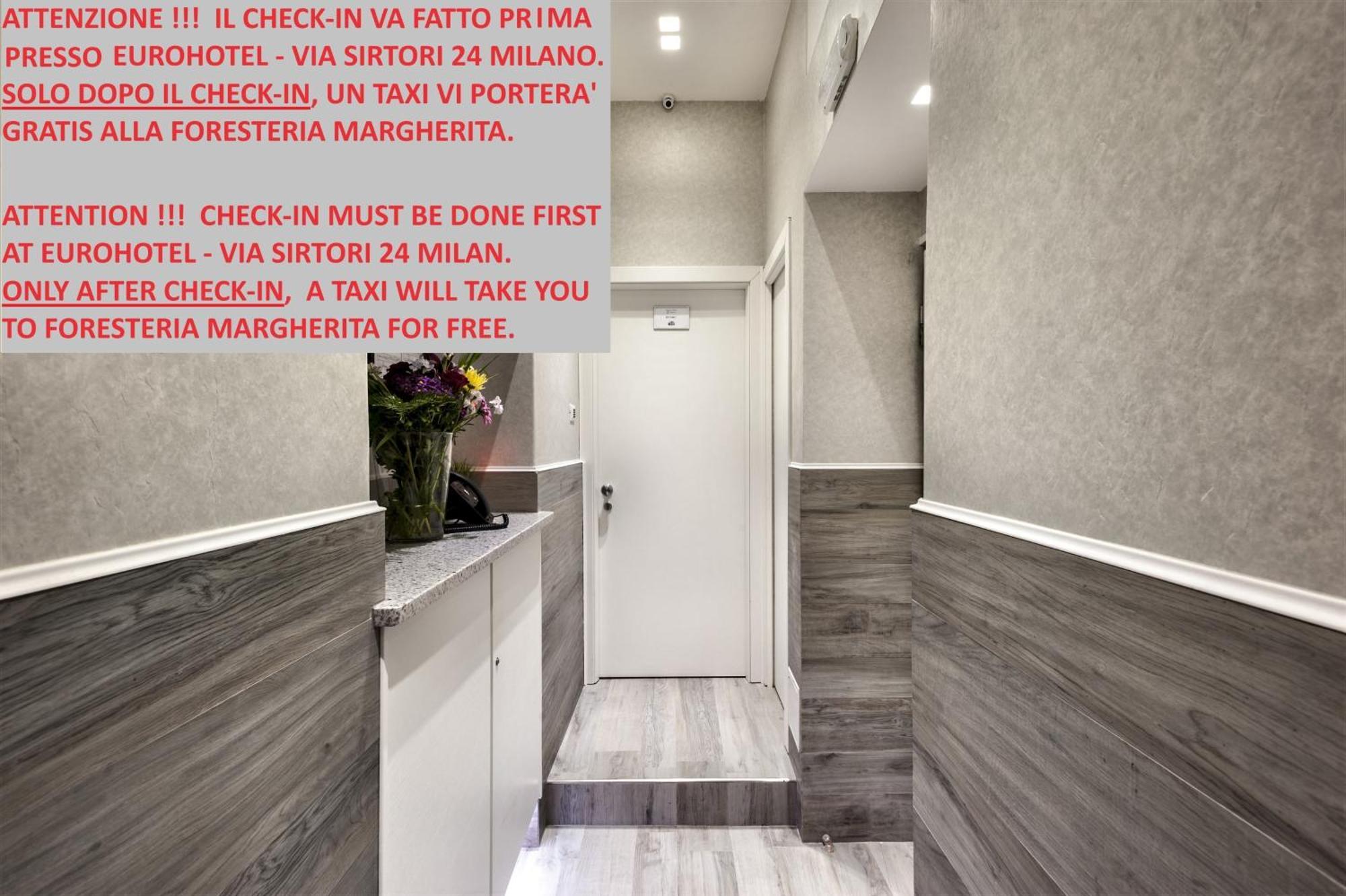 Guesthouse Foresteria Margherita Milano Eksteriør billede